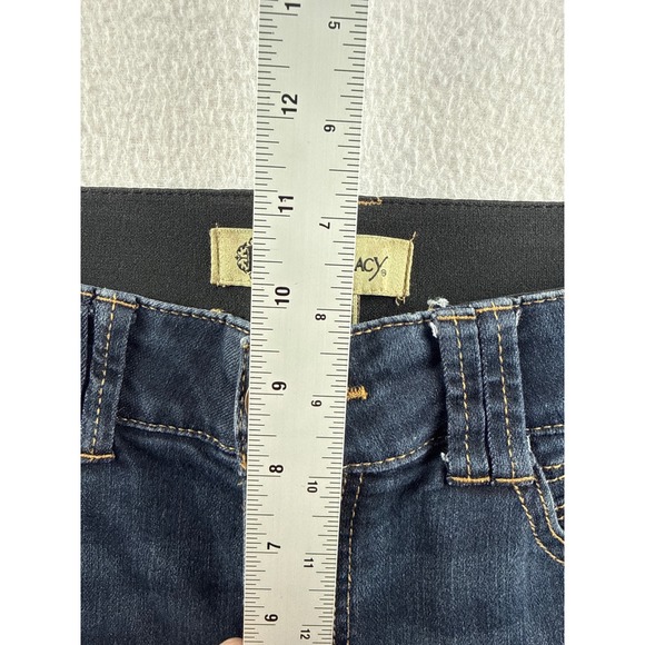 Democracy Ab Solution Skinny Jeans Womens 8 Dark Wash Blue Denim B226ADSM - Picture 8 of 8